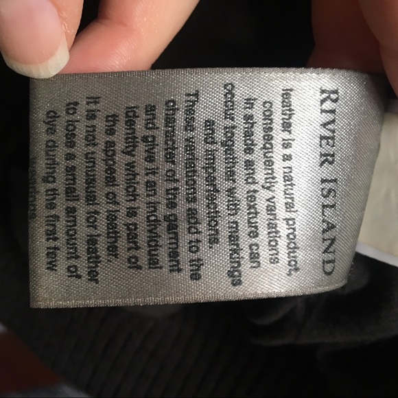 Leather moto Bomber - Picture 5 of 6